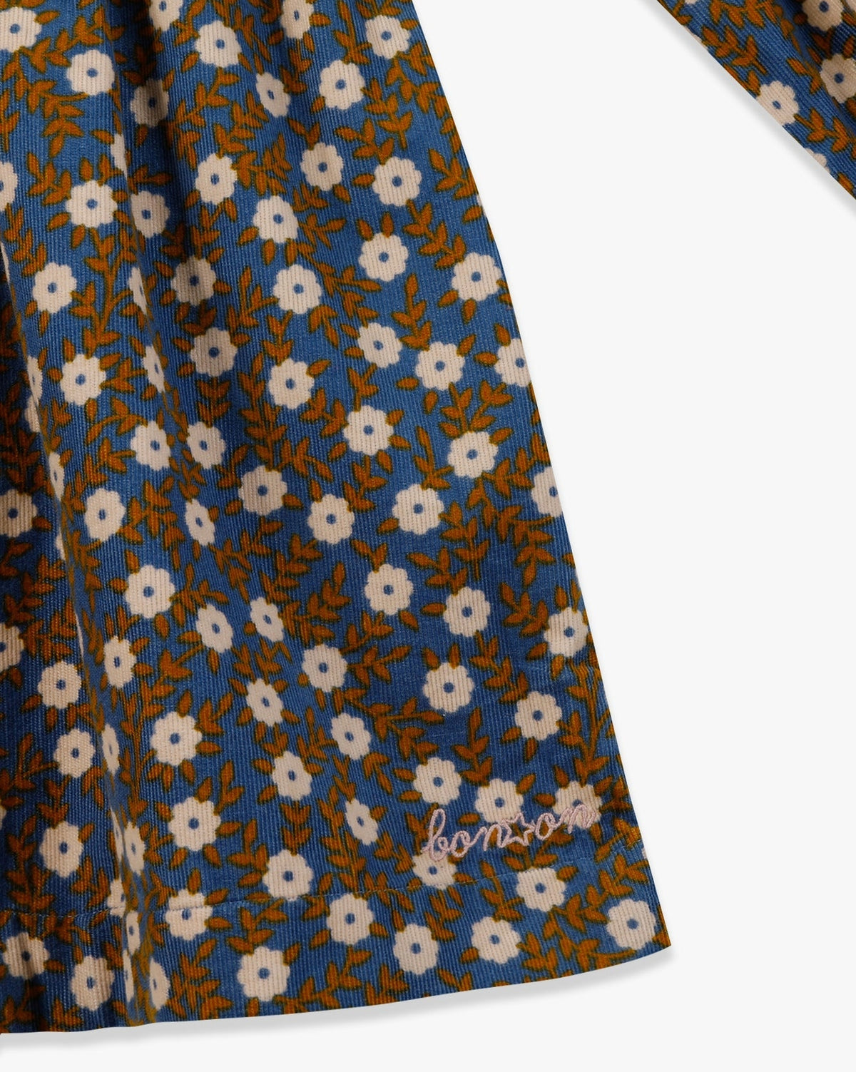 Robe Jona en coton - Foulfleur Bleu de Toi