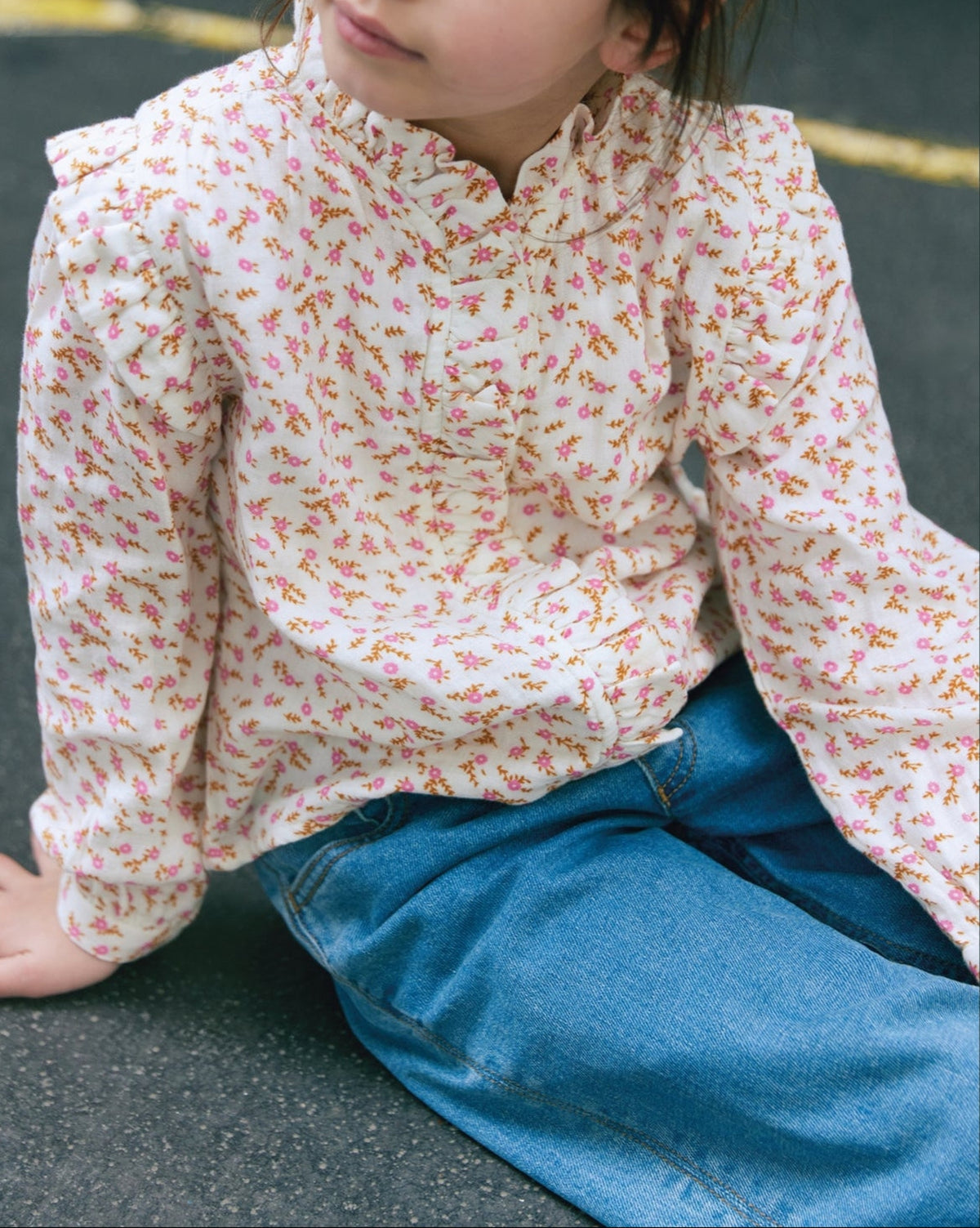 Blouse Dory en coton - Foulfleur Crème Bonton