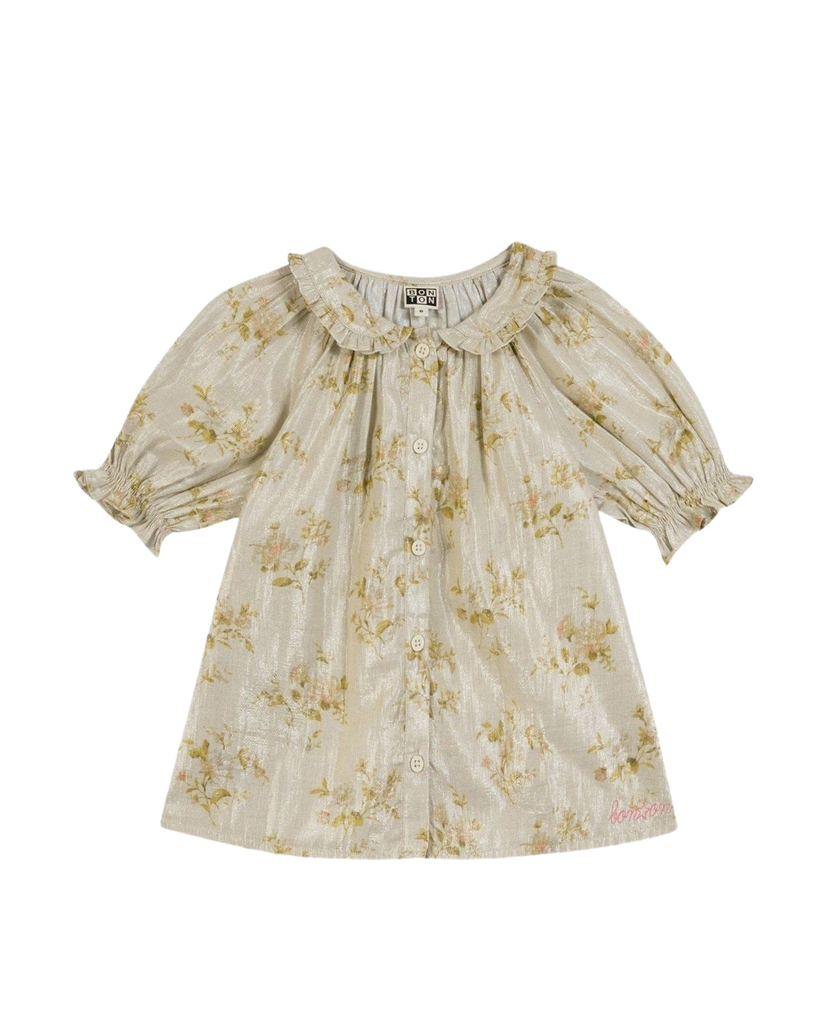 Blouse Aida en coton - Print Rose Ancienne