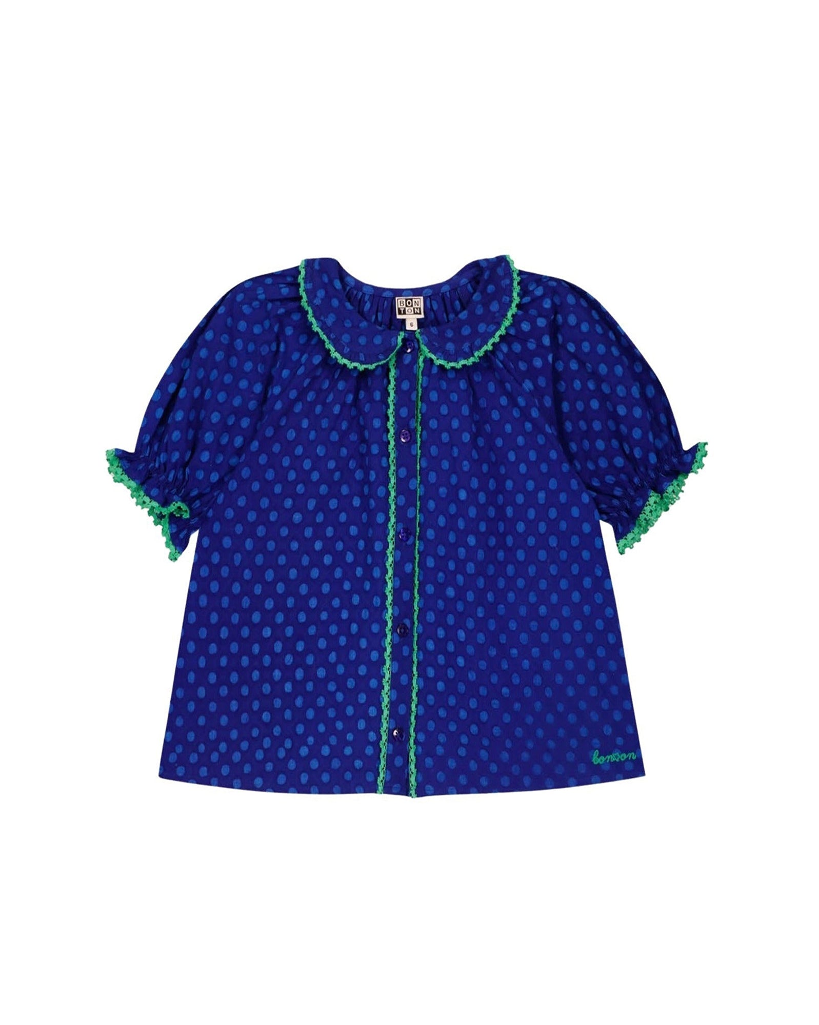 Blouse Aida - Pois Bleu
