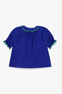 Blouse Aida - Pois Bleu