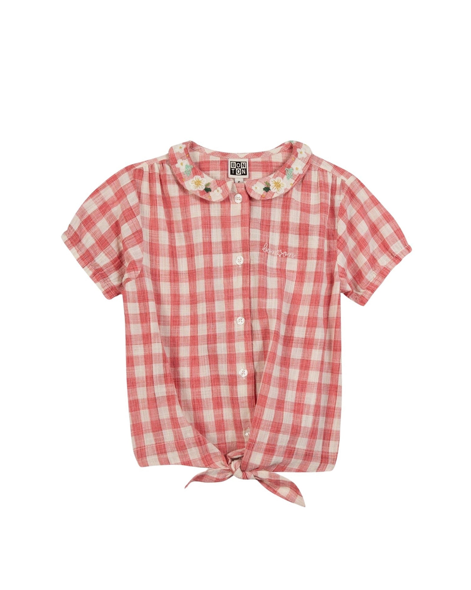 Blouse Airelle - Carreau Rouge