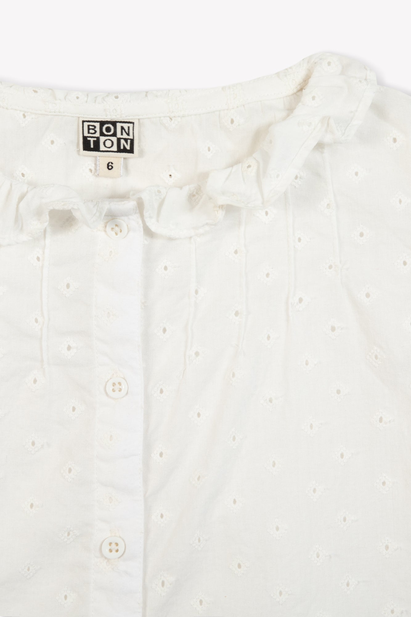 Chiara blouse - Blanc Paloma