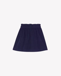 Jupe Douchka en coton - Navy Bonton