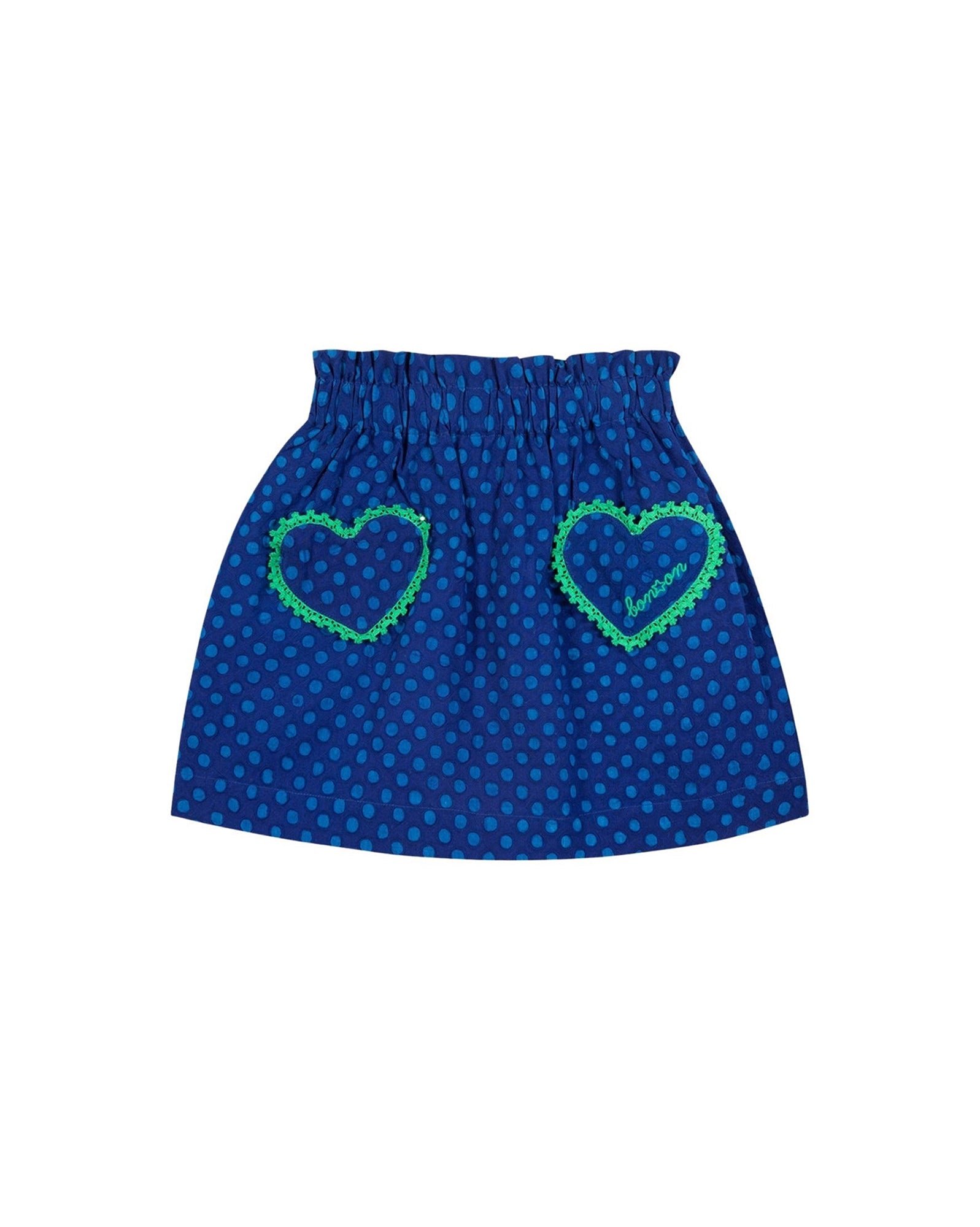 Douchka Skirt - Pois Bleu