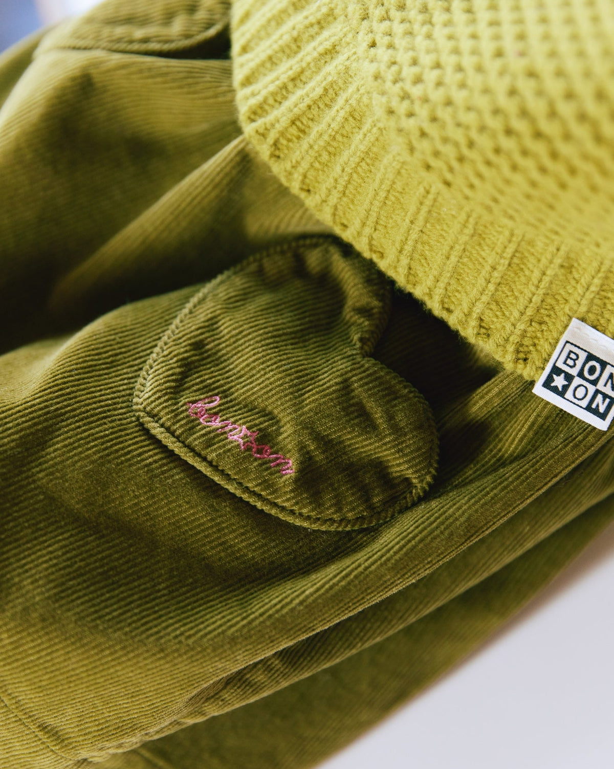 Douchka cotton skirt - Popeye green