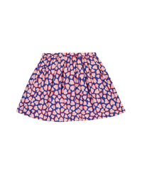 Jupe Framboise - Imp Coeur Bleu