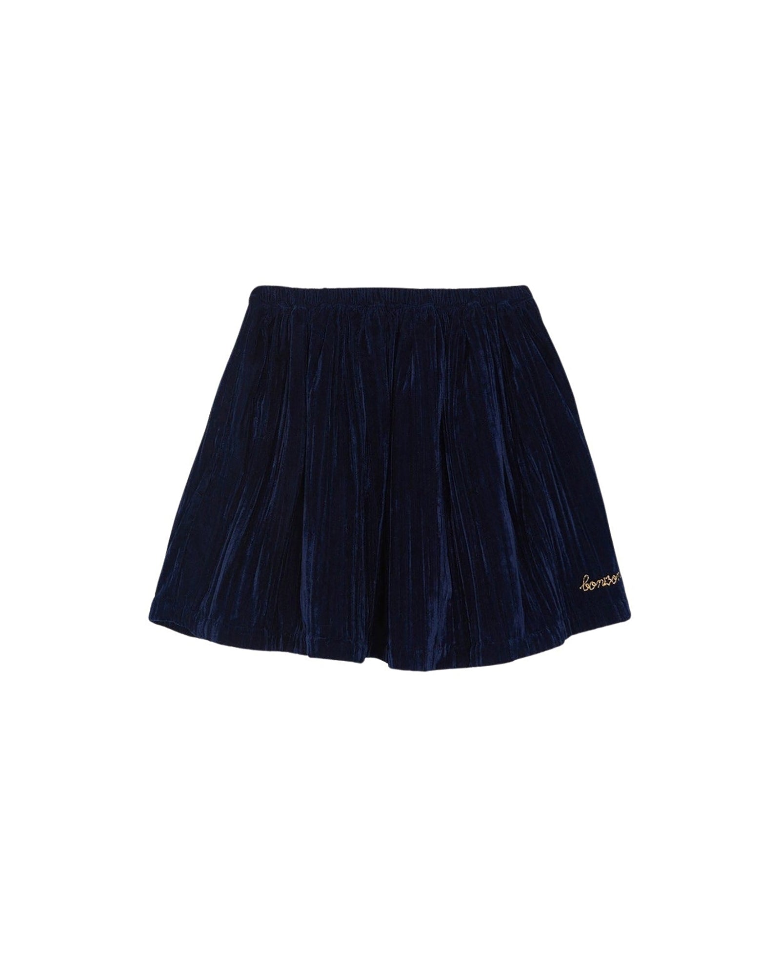 Jupe Framboise - Navy Bonton