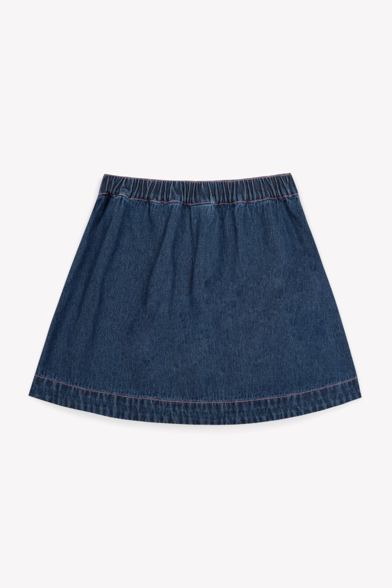 India Skirt - Dark Chambray