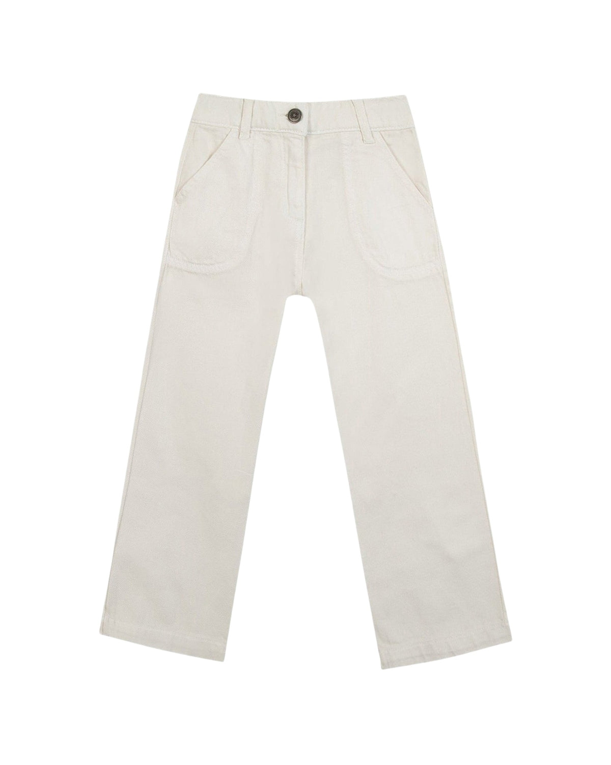 Pantalon Hakiko en coton - Crème Bonton