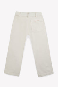 17qty NEW / Pantalons - Crème Bonton