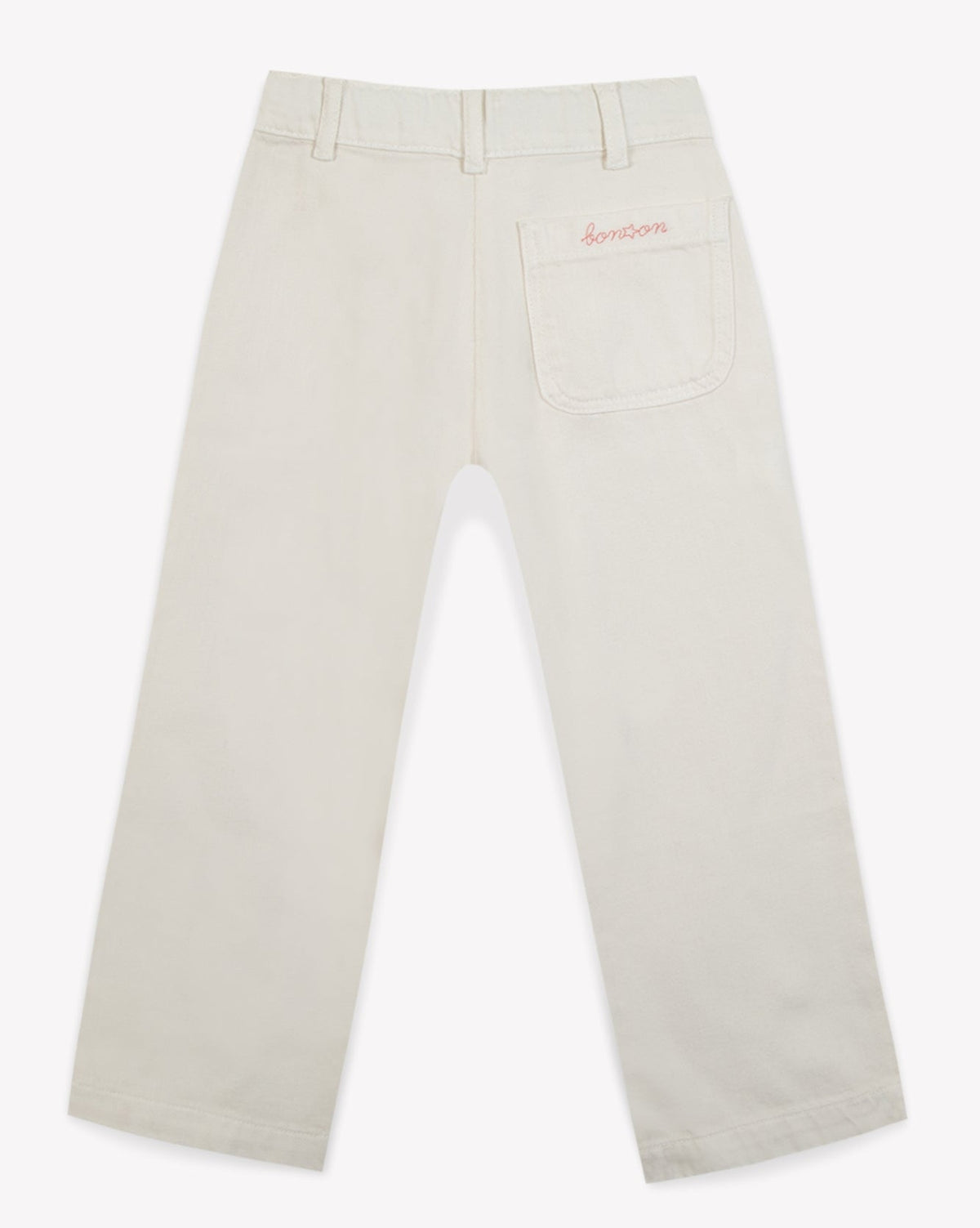 Pantalon Hakiko en coton - Crème Bonton