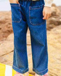 4qty NEW / Pantalons - Chambray Foncé