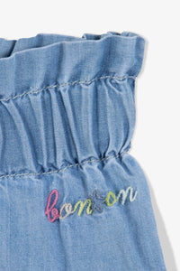 Pantalon Chacha - Chambray Bleu