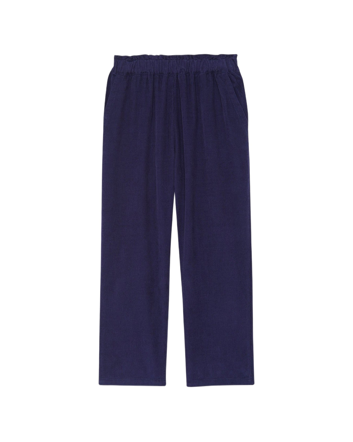 Babylo cotton trousers - Navy Bonton