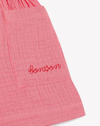 Clovis cotton shorts - Pink Loulou