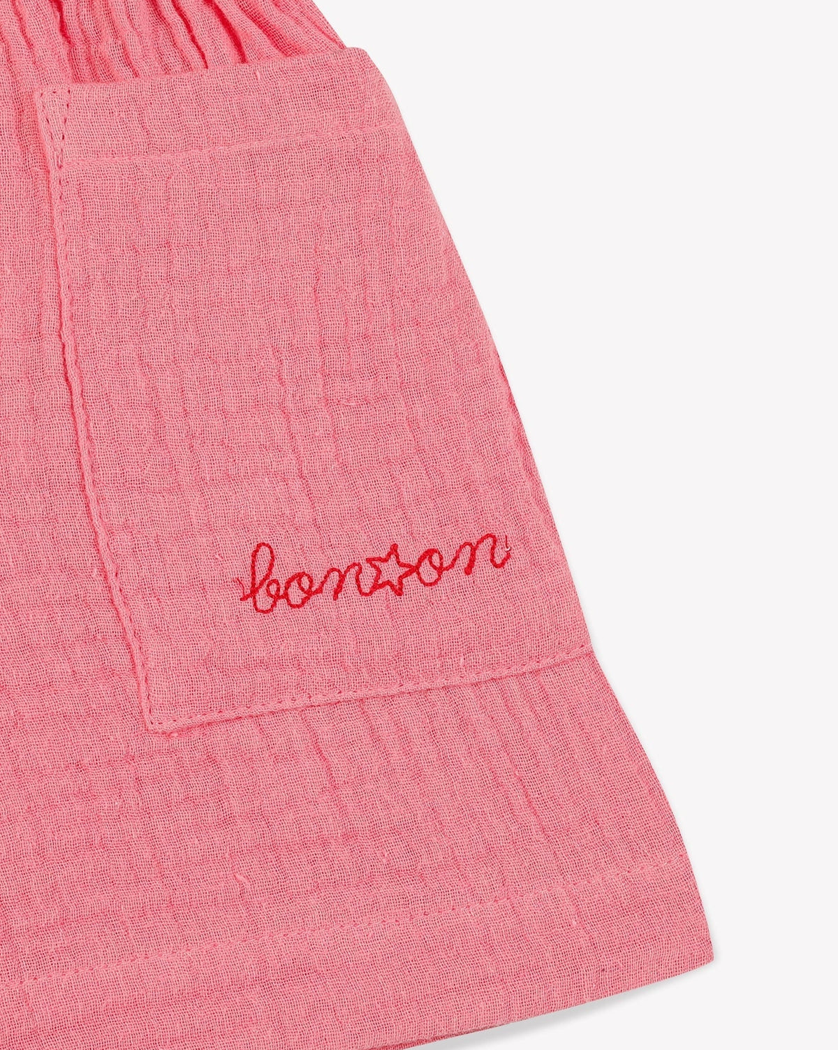 Clovis cotton shorts - Pink Loulou