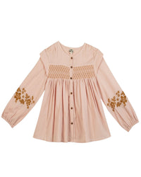 Fiji blouse - Peach Whip