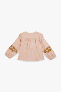 Fiji blouse - Peach Whip