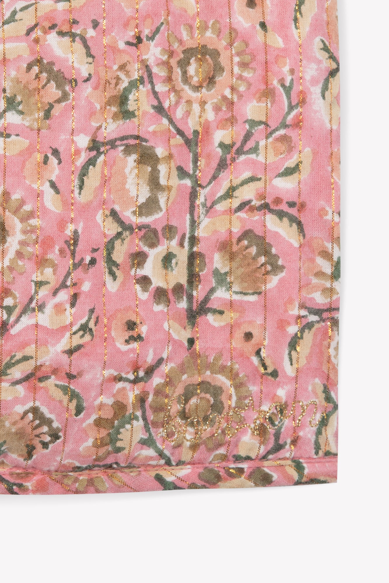 Gilet Beti - Blockprint Rose