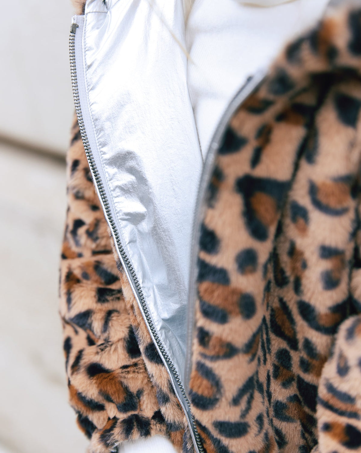 Blouson Forever - Argent