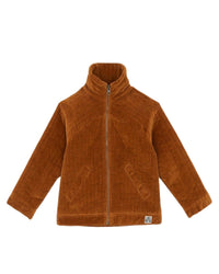 Jules cotton coat - Brown Teddy Bear