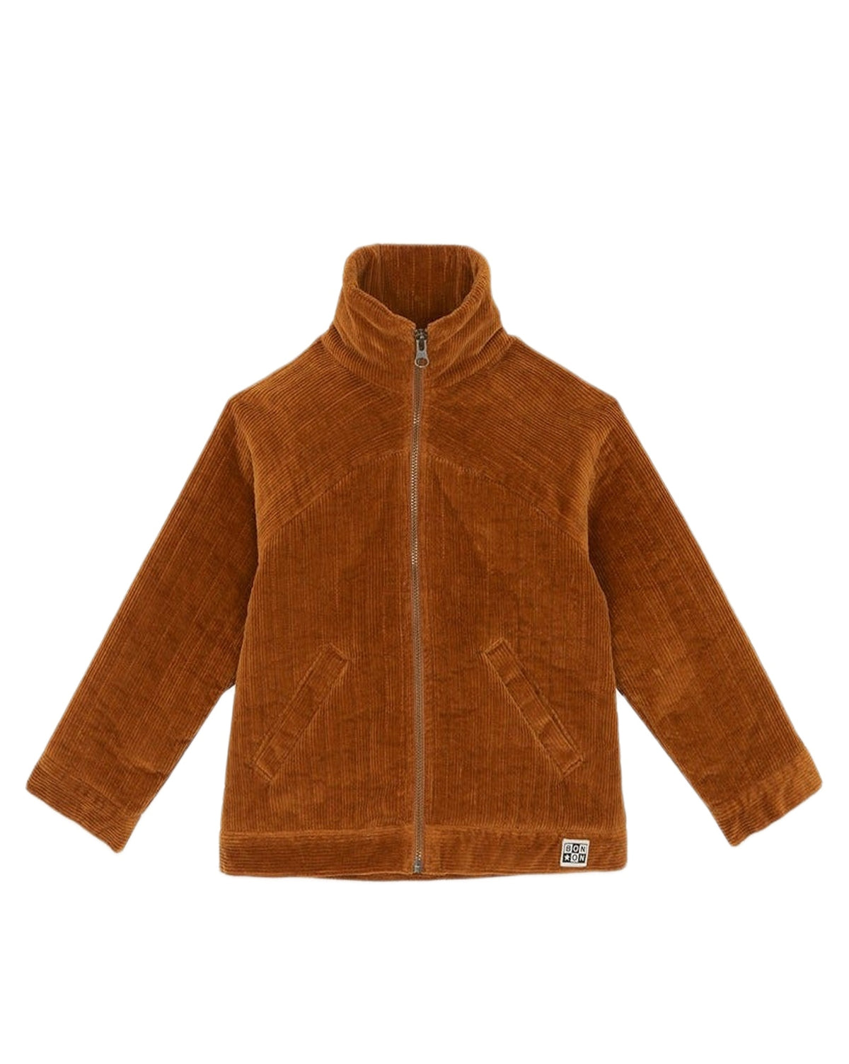 Jules cotton coat - Brown Teddy Bear