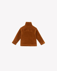 Jules cotton coat - Brown Teddy Bear