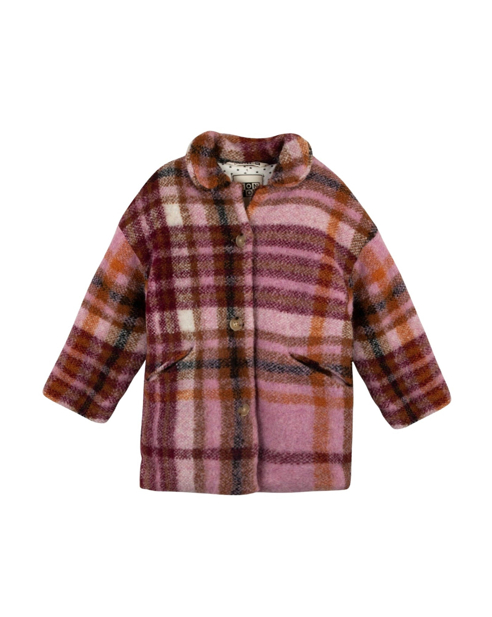 Manteau Frenchi en laine - Rose Princesse