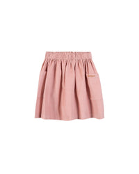 Cotton ruffled skirt - Bonton Pink