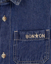 Paname cotton shirt - Dark chambray