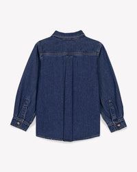 Paname cotton shirt - Dark chambray