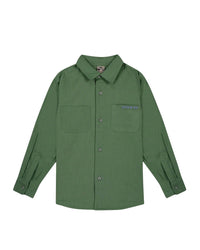Paname cotton shirt - Buisson Green