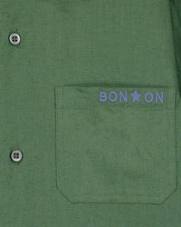 Paname cotton shirt - Buisson Green