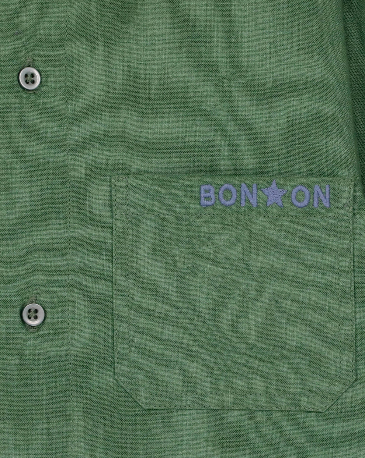 Paname cotton shirt - Buisson Green