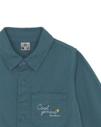 Paname cotton shirt - River Green