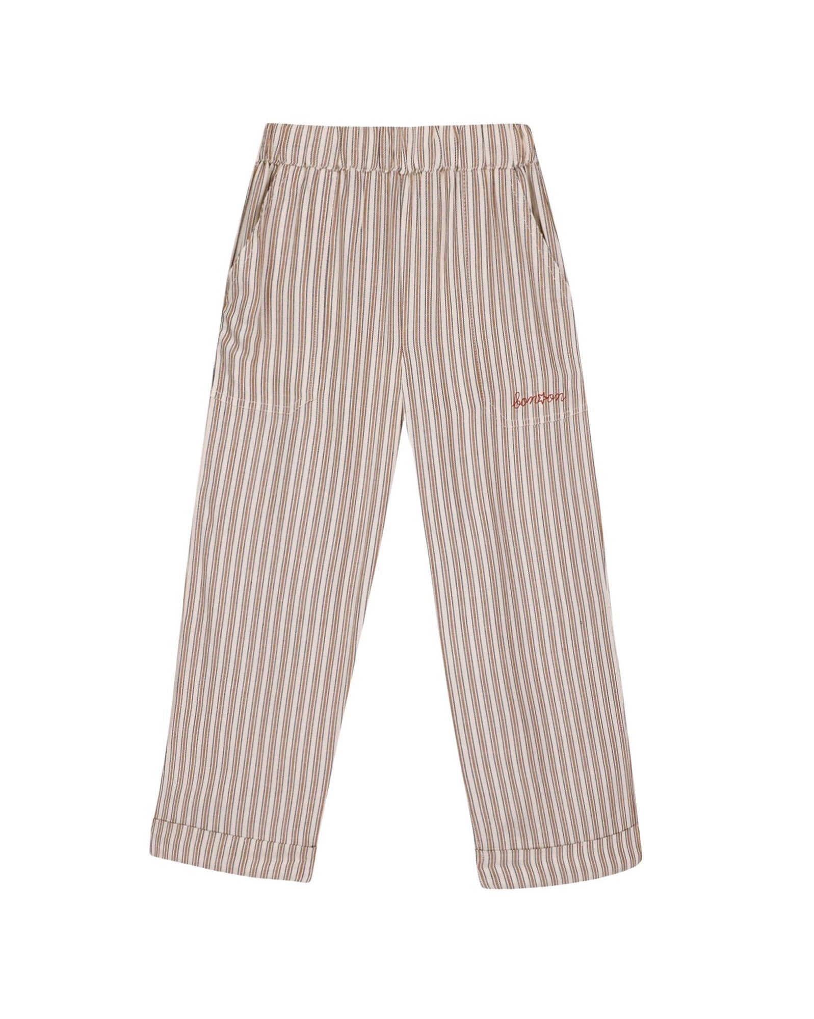 Itcha trousers - Fauve stripe