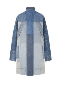 PRIX MARQUE : 490€_Grey Denim Manteau - Grey Denim