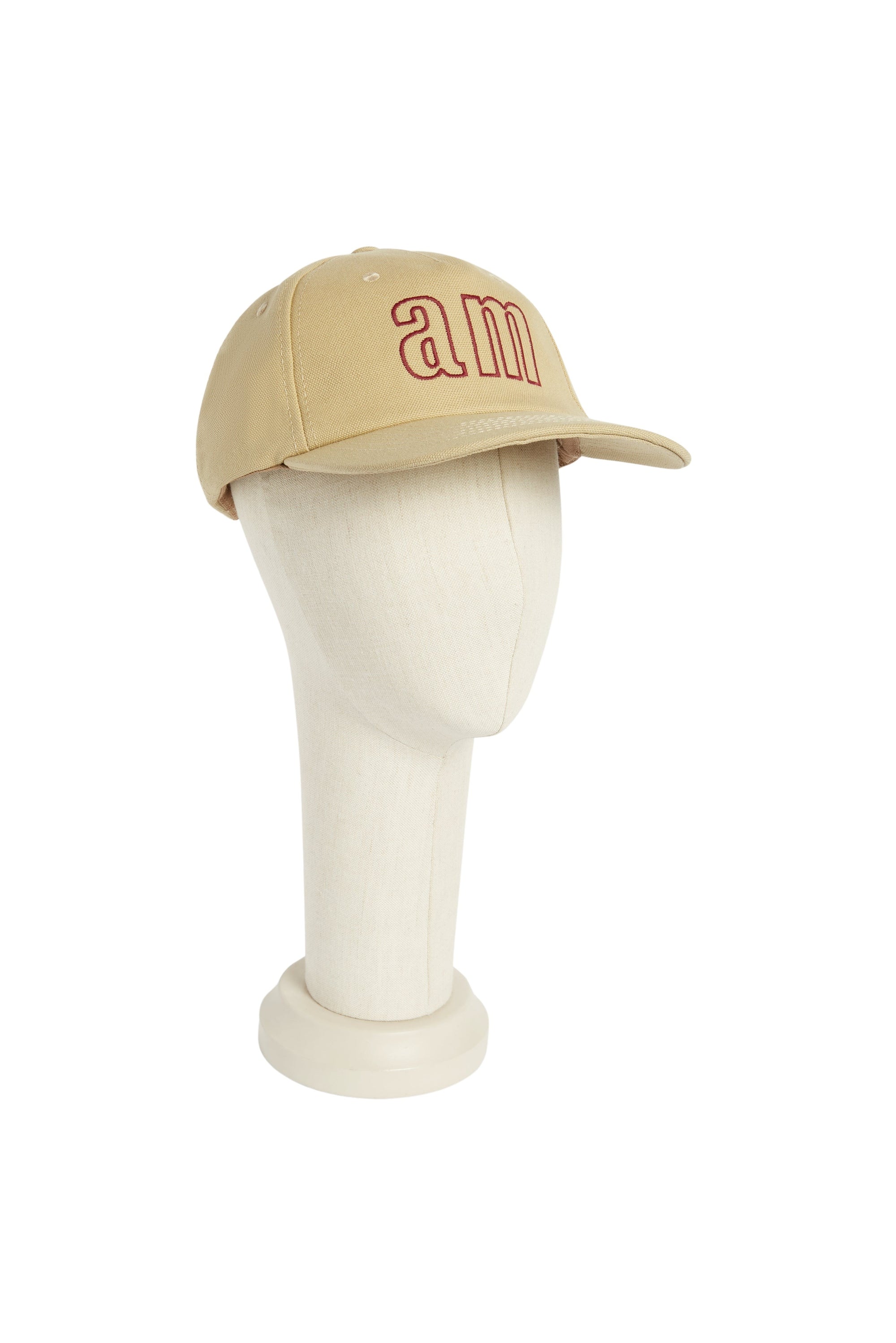 Casquette beige avec visière - Ecru Fantasia Rosso
