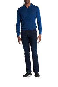 Straight jeans with pockets - Blue