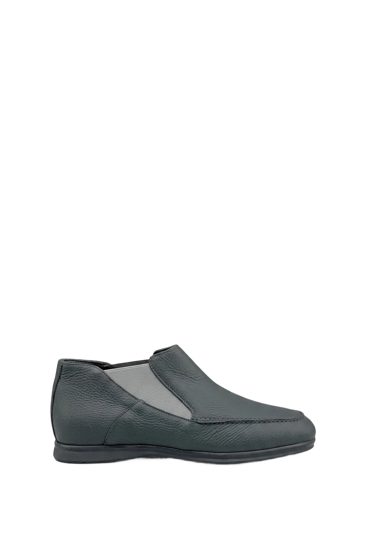 Mocassins montants en cuir - Dark Navy