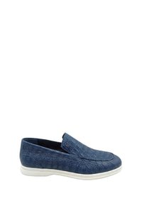 Mocassins en cuir imprimé - No color