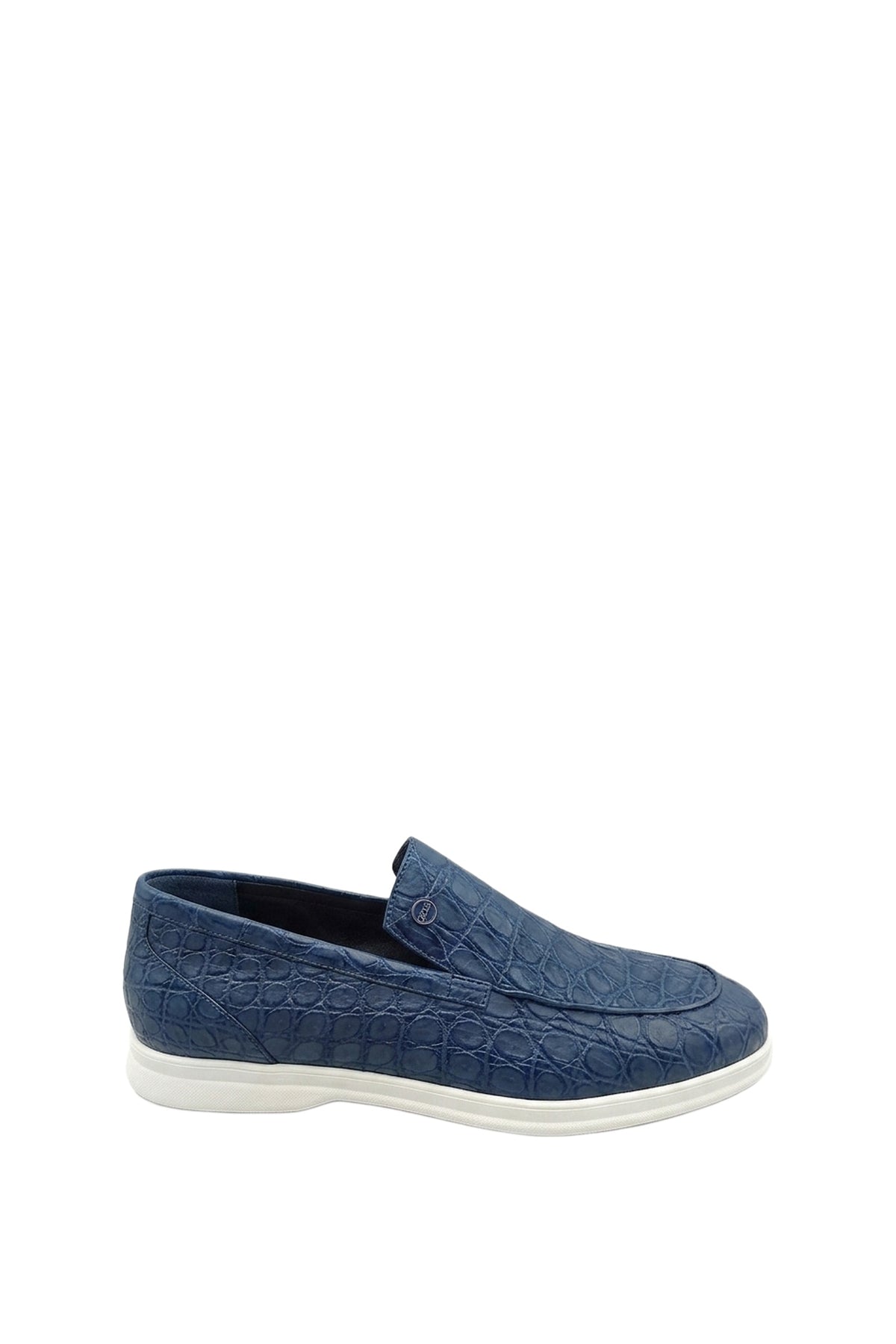 Mocassins en cuir imprimé - No color