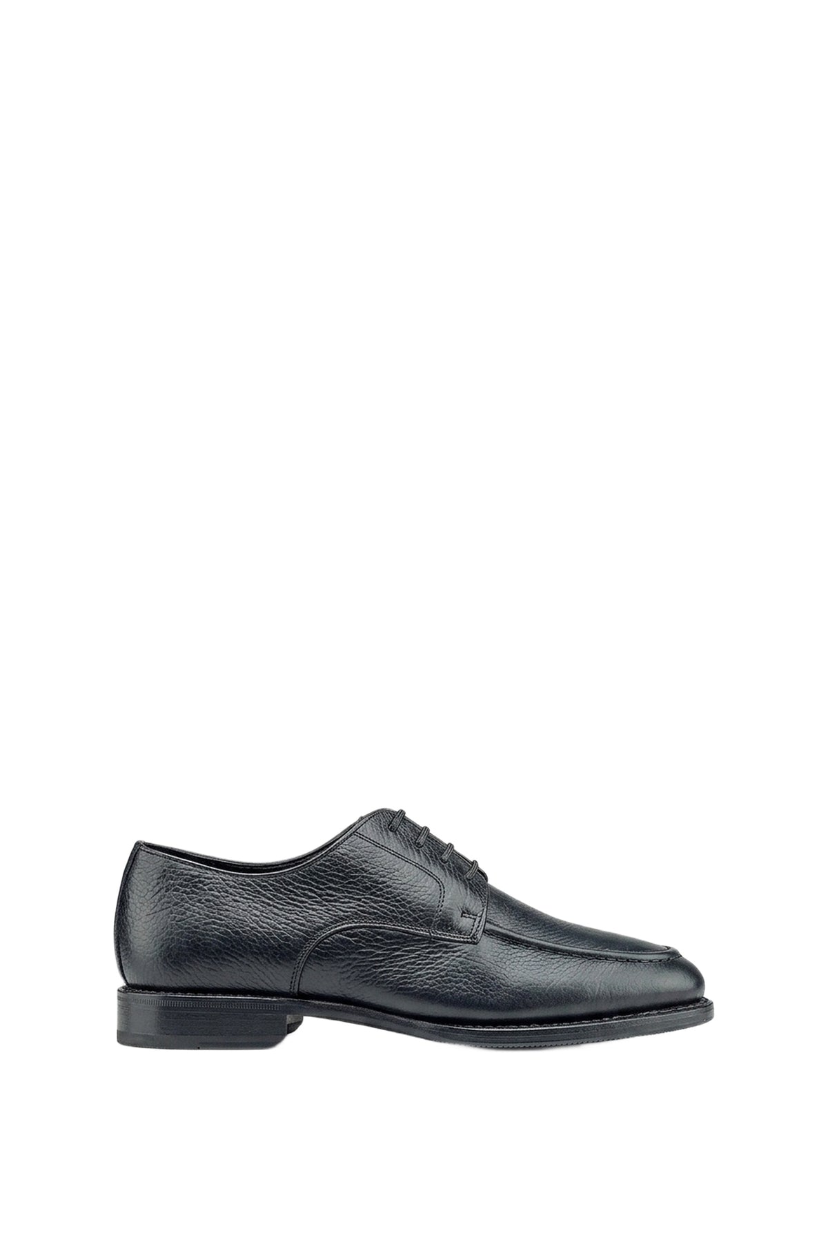 Derbies à surpiqûres en cuir - Black