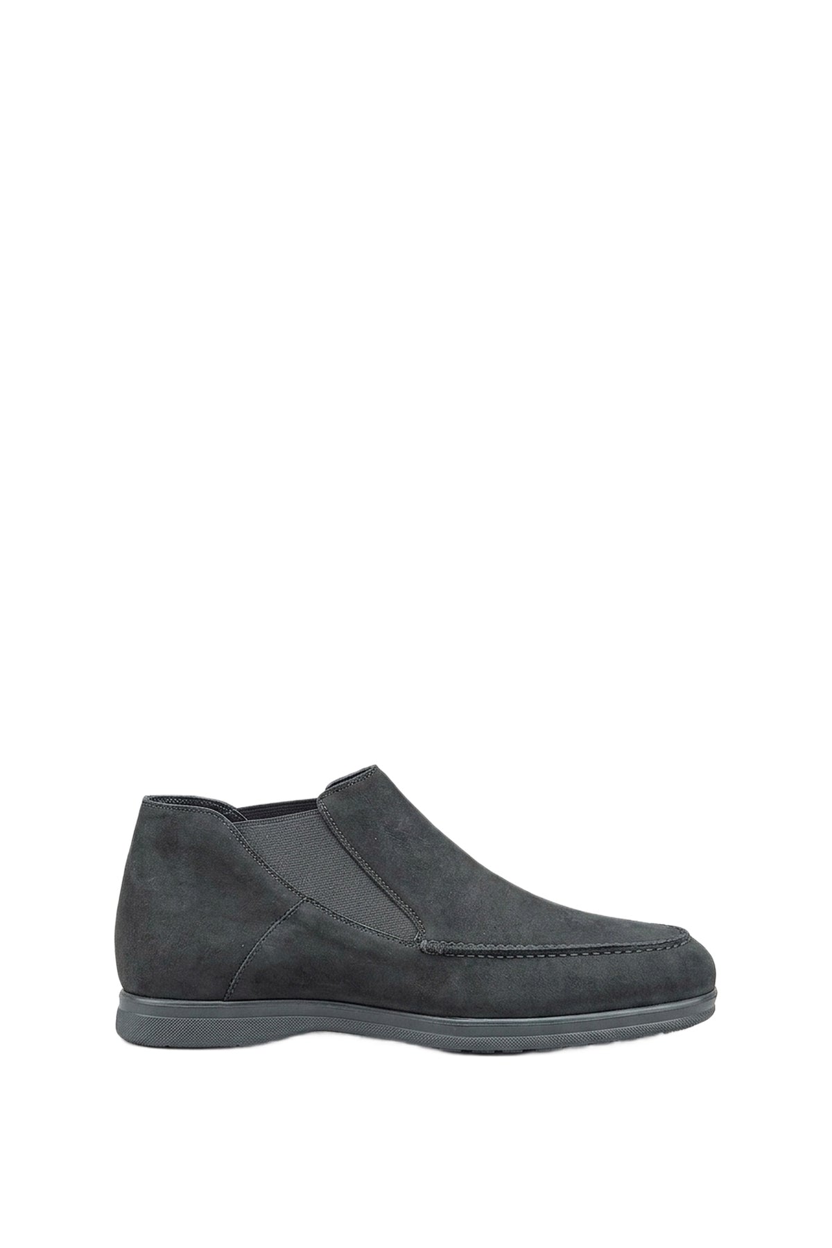 Mocassins montants en cuir - Black
