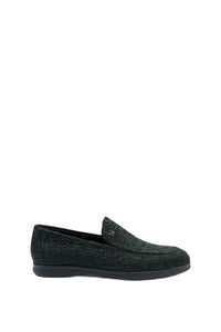 Mocassins en cuir imprimé - No color