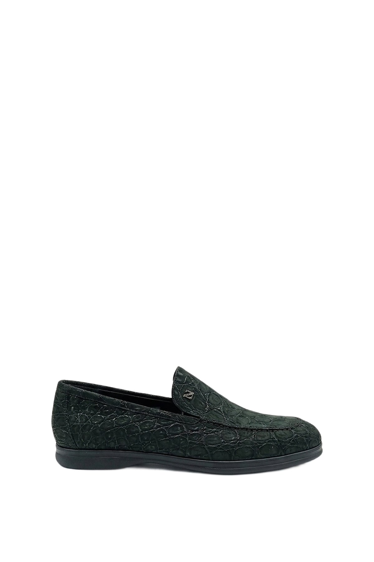 Mocassins en cuir imprimé - No color