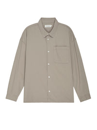 L/S RELAXED DENIM SHIRTDUSTY SAGE