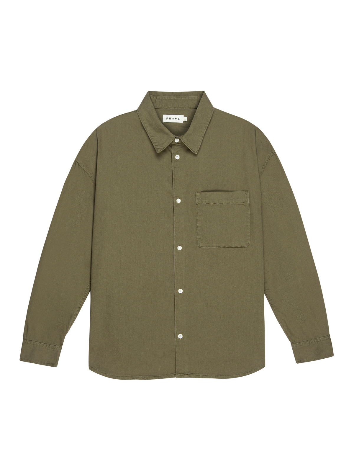 L/S RELAXED DENIM SHIRTTAUPE