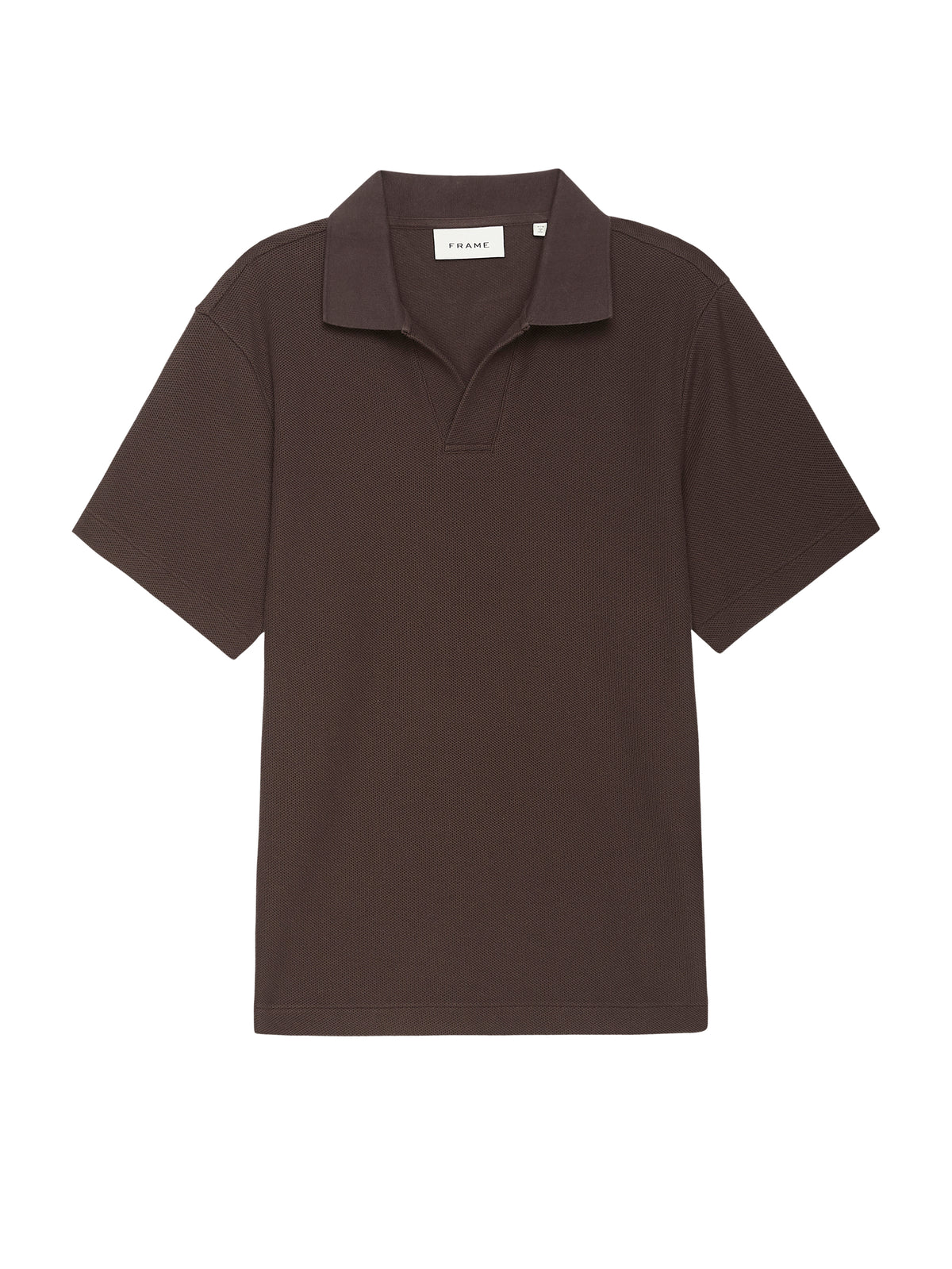 JACQUARD POLOBROWN